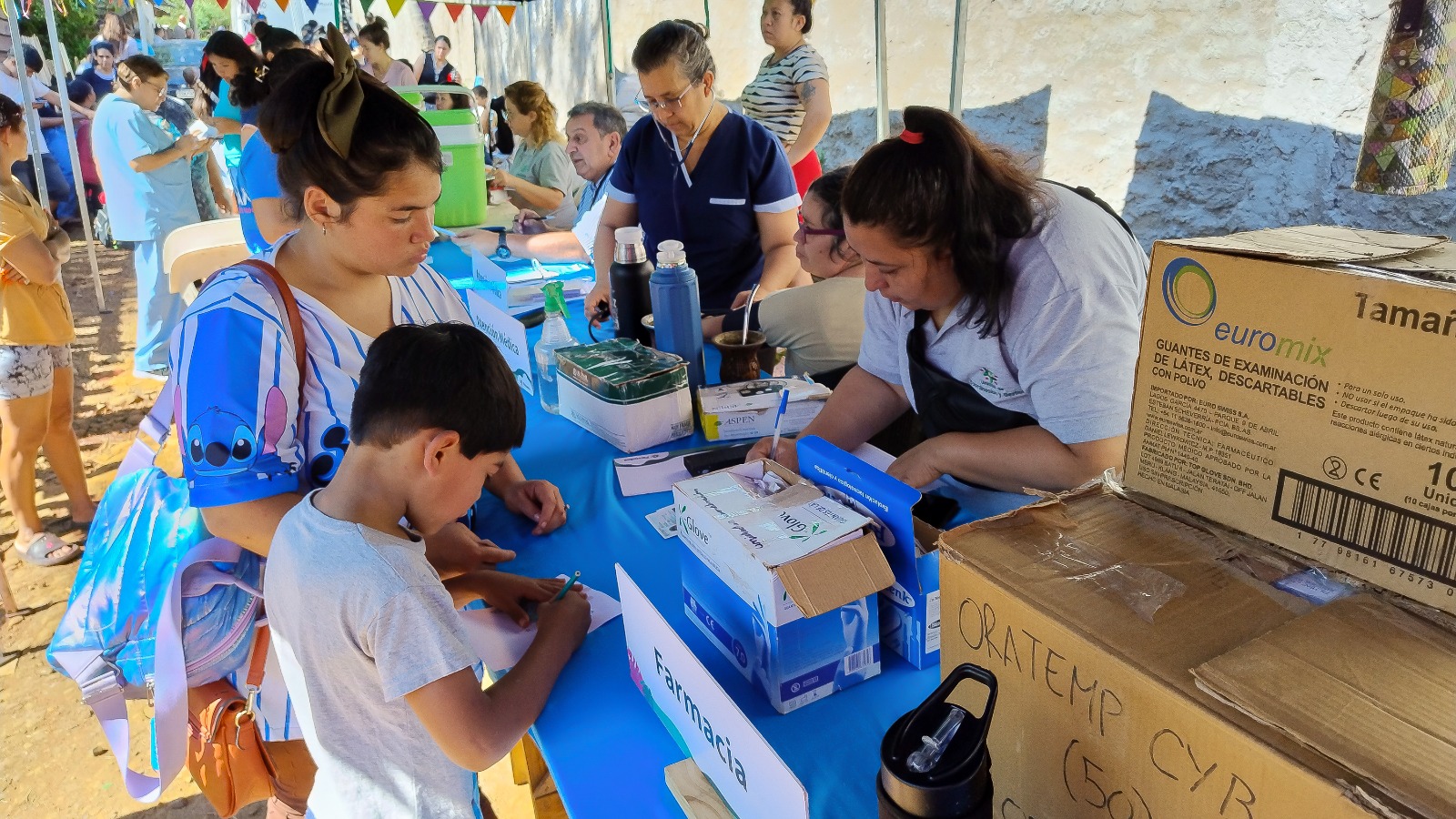 <p>El Operativo territorial en San Jorge acercó servicios a familias del sector</p>